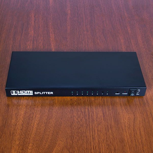 اسپلیتر 8 پورت HDMI مدل OS-SP108 | دلتاکالا